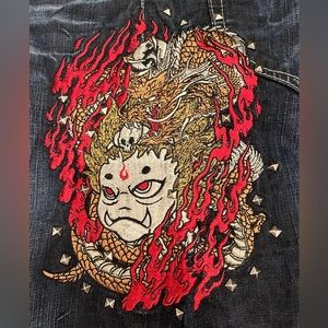 Japanese Indigo Jeans/Chopper pants